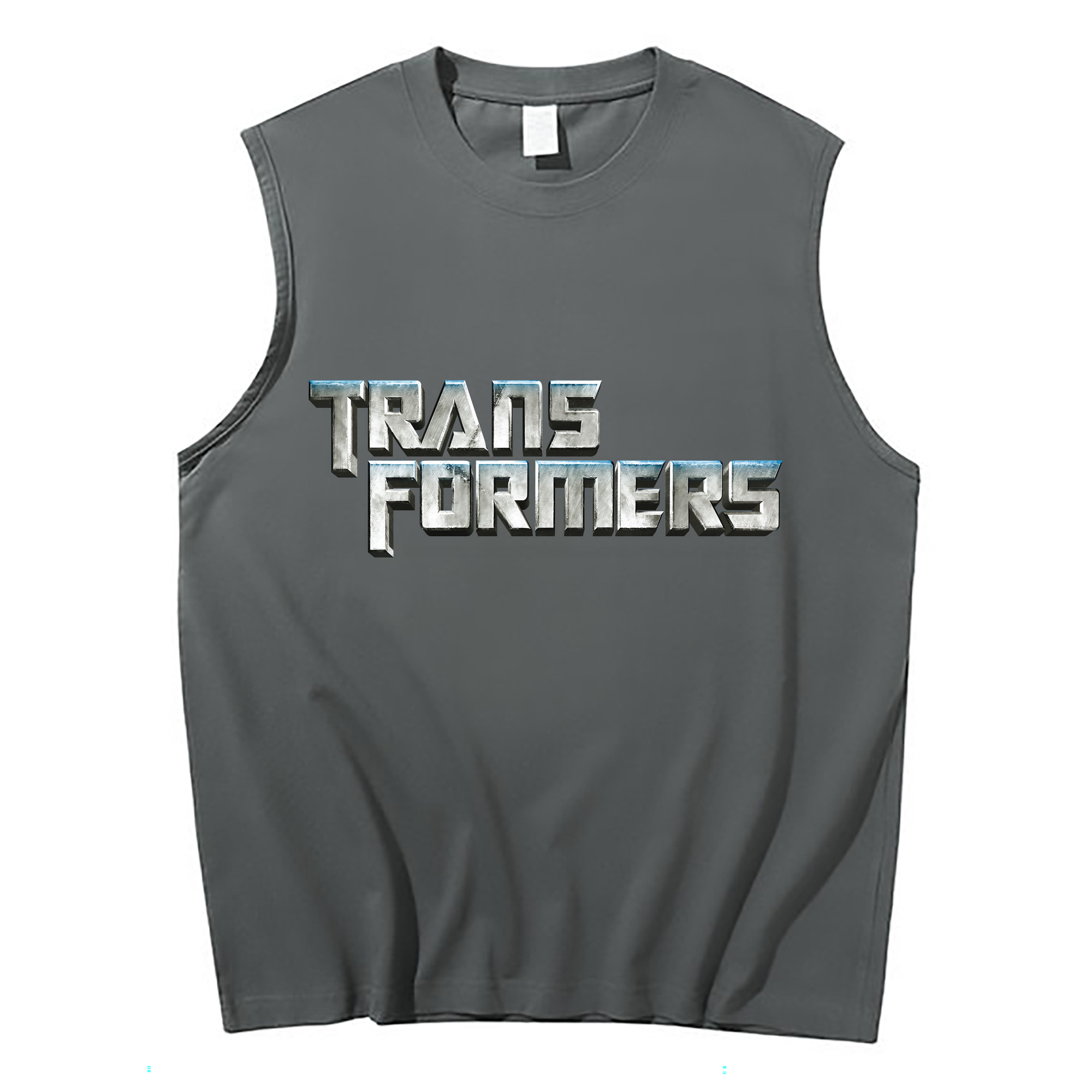 （画像用） Transformers トランスフォーマー コットン100％タンクトップ（フロントプリント）